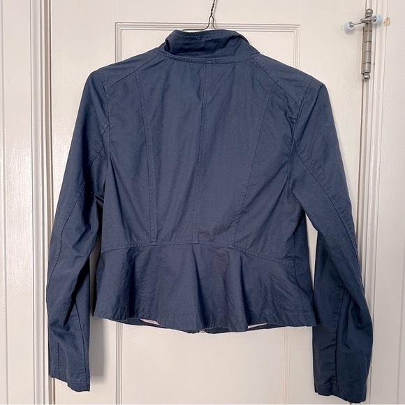 ModCloth Utility Jacket Navy L - Picture 3 of 12